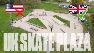 HITTING THE UKS BEST SKATE PLAZA [upl. by Strickman]