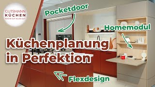 Küchentrend Materialmix Küchenplanung mit variablen Fronten und smarten Verstecken [upl. by Larena]