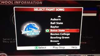 NCAA Football 2005  Boise State Broncos Fight Song [upl. by Osnola]