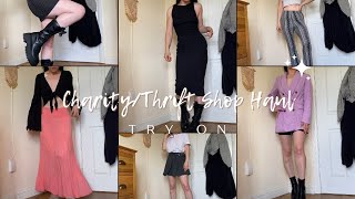 Charity ShopThrift Haul amp Try On [upl. by Ziladnerb]