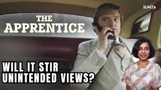 The Apprentice Movie REVIEW  Sucharita Tyagi  Sebastian Stan Jeremy Strong Donald Trump [upl. by Cutty805]