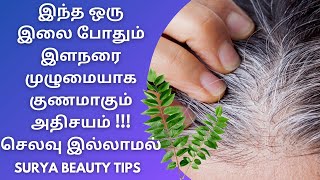 Ila Narai Remedies In Tamil  Ila Narai Sari Seivathu Eppadi Tamil  Grey Hair To Black Naturally [upl. by Innad]