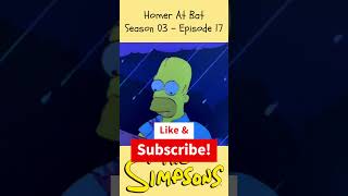 The Simpsons  Homer Shows Bart The Baseball Bat He Made  S03E17  Homer At Bat thesimpsonsfunny [upl. by Sinoda]