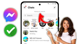 Как исправить ошибку Messenger Waiting for Network  Ошибка Messenger waiting for network [upl. by Madalena]