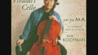 YoYo Ma and Jonathan Manson Vivaldis Double Cello Concerto in G Minor Movement 1 [upl. by Ahseyt]