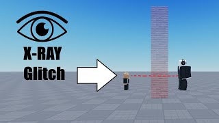 How to Xray Glitch Roblox [upl. by Atileda]