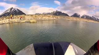 Sailing to the legendary Lloyd hotel in Möllersfjorden SvalbardSpitzbergen [upl. by Jarrett309]