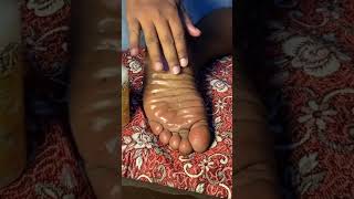 Relaxing foot Massage for Tired Feet ASMR [upl. by Kcajyllib]