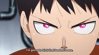 Fire Force Season 2 ep 14 Shinra vs Kurono 1080P [upl. by Dranyl]