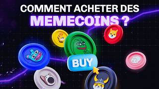 Les 8 pièges à éviter sur les memecoins et comment en acheter [upl. by Tecil767]