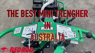 Best Mini Trencher in Australia for Plumbers Golf courses and Trade Professionals [upl. by Cila]