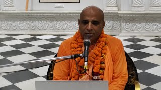 HH Bhakti Karunamayi Vanmali Swami BG Chapter 7  ISKCON Vrindaranyam [upl. by Zolner]