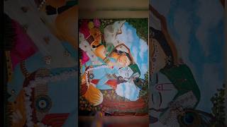 Radha krishna paintingyoutubeshortsyoutubeindiaradheradheradhekrishna krishnapaintingpainting [upl. by Seibold235]