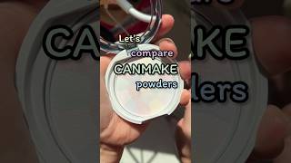 Comparing Canmake Marshmallow Powders OG vs Illuminating 🩵🩷💛💚 [upl. by Sundstrom]