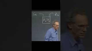 Walter Lewin explains how an acid battery works [upl. by Lusar]