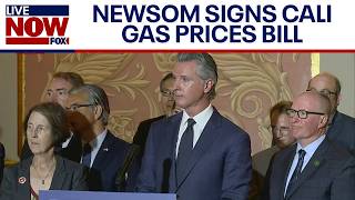 Newsom signs bill to lower gas prices and fight Big Oil [upl. by Elman]