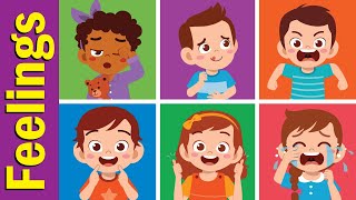 Feelings and Emotions Vocabulary Chant for Children  Fun Kids English [upl. by Harhay863]