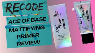 Recode Ace of Base Primer Review recode makeup makeupprimer primer [upl. by Hurd]