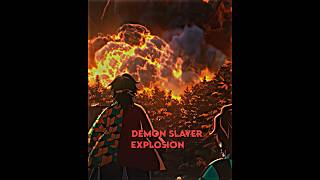 Demon Slayer Explosion 💥💀  Demon Slayer S4 EP8 XSlide [upl. by Arabella]