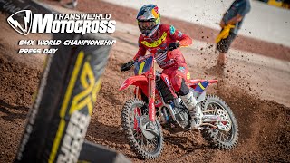 SuperMotocross World Championship Vegas First Look  TWMX Press Day [upl. by Nirroc]