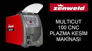 Zenweld Multicut 100 CNC Plazma Kesim Makinası [upl. by Drarreg604]