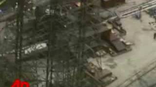 Crane Collapses at Houston Refinery Killing 4 [upl. by Oicangi]