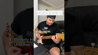 How To Play quotBeverly Hillsquot by Weezer  guitar guitarcover [upl. by Wills151]