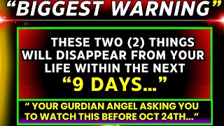 🛑SERIOUS ALERT quotTHESE TWO 2 THINGS WILL VANISHquot THE HOLY SPIRIT  Angel Message  Ep  33 [upl. by Assillam]