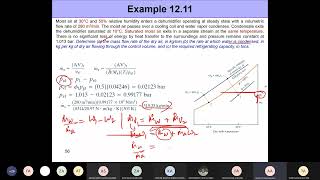 Solved Example Cooling with Dehumidification [upl. by Lambert]