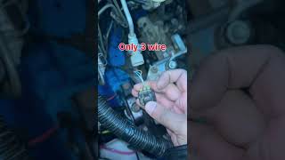 Suzuki cultus ac pressure switch plug and unplug the grip youtubeshorts airconditioner wiring [upl. by Dihsar7]