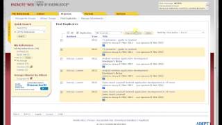 An Introduction to EndNote Web [upl. by Nadirehs]