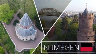 De historische Keizerstad  Nijmegen  Bezienswaardigheden  Drone video 2022 [upl. by Islean682]