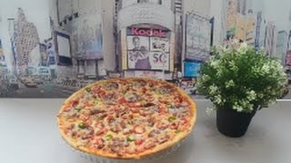 Pizzanin hazirlanmasiРецепт классической пиццы [upl. by Sunshine]