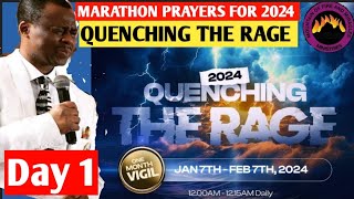 DAY 1 Quenching The Rage Pray your way into 2024 MFM Dr Olukoya Nigeria 27 Minutes to Midnight 2024 [upl. by Asilem]