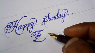 Amazing handwriting with fountain pen  impressive hand writing  mazic writer [upl. by Levy538]