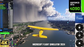 Microsoft Flight Simulator 2024  Ultra Settings 4K  RTX 4090  13900K [upl. by Amethyst285]