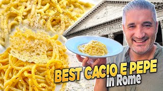 I Found the Unbelievable Secret to Making the Most Delicious CACIO e PEPE in Rome [upl. by Odnomor]