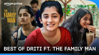 Best Of Dhriti ft Manoj Bajpayee  Ashlesha Thakur  The Family Man  Prime Video India [upl. by Veno986]