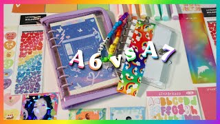 A6 VS A7 Binder  Which is the better Binder Journal for you [upl. by Salocin744]