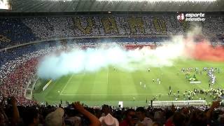 Mega Mosaico da torcida do Fortaleza  Esporte Interativo [upl. by Stavros235]