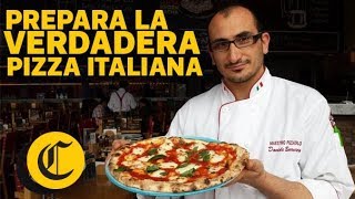 Prepara la verdadera pizza italiana [upl. by Hart858]