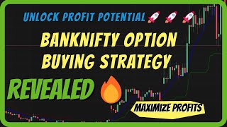 Profitable Banknifty Option Buying Strategy Revealed  banknifty optionbuying intraday [upl. by Neirod]