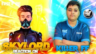 Skylord69 Reaction on Tournament Hacker👽 Indkillerff 😱Reaction Video on killerff INOEFF [upl. by Wrench44]