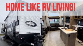 Destination Trailer for Stationary Full Time RV Living Cherokee 39DL [upl. by Catlin]