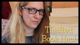 Thrifted Book Haul [upl. by Lexie916]