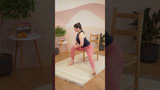 Seated Adductor Stretch for Round Ligament Pain  Pelvic Pain in Pregnancy [upl. by Garold]