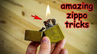 Amazing ZIPPO tricks that everyone can do [upl. by Carnahan]