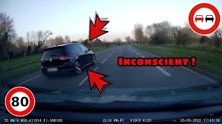 INCONSCIENT il Double A Vive Allure   Dashcam France 1 [upl. by Amalbena]