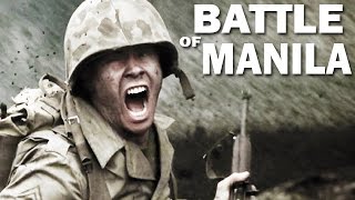 Battle of Manila  1945  Liberation of the Philippines by the US Army  Documentary [upl. by Hillery77]