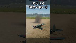 【War Thunder】戦闘機乗りとして最悪の死に方 shorts [upl. by Raji]